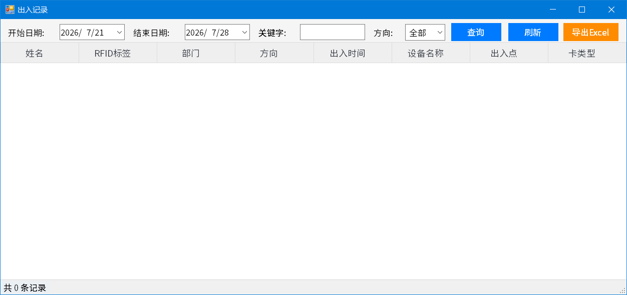 RFID-通道门识别